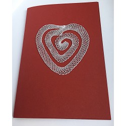 Heart greeting card No.2